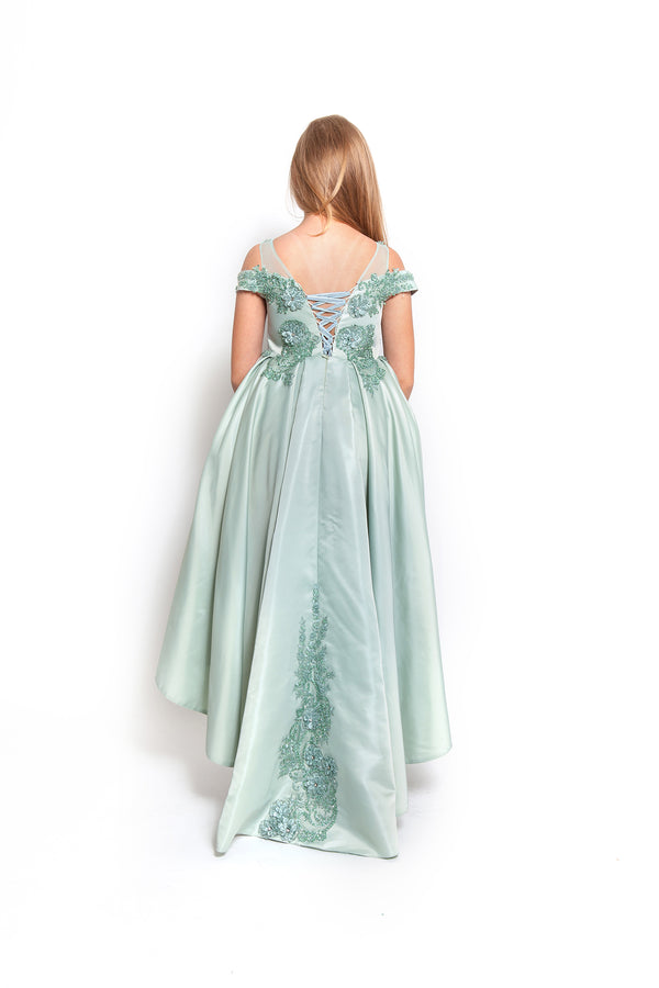 Princess Tiana Mint Dress